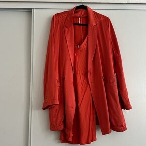 Free People Dress and Blazer Set